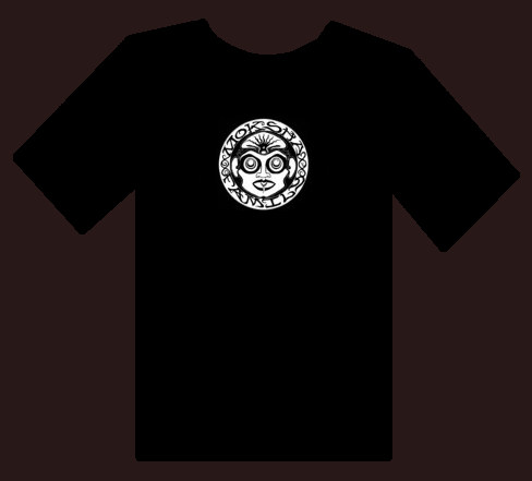 Bhakti Moksha Symbol Shirt - Black