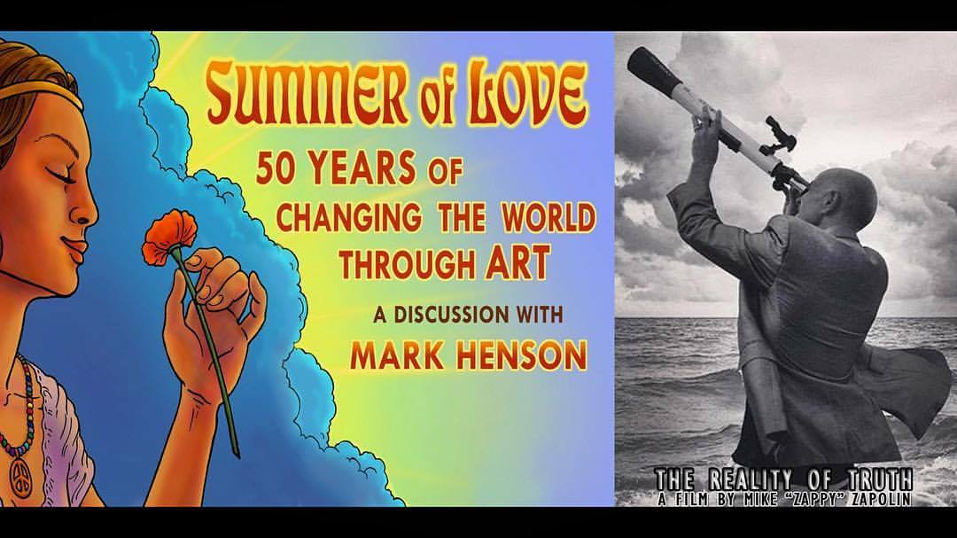 Lecture/Film Screening featuring Mark Henson & Michael Zapolin – October 5, 2017 @ The Moksha Gallery/Studio