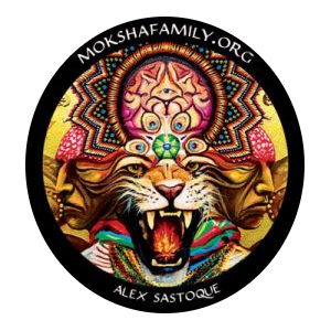 Sastoque Moksha Symbol Sticker
