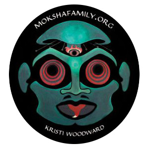 Woodward Moksha Symbol Sticker